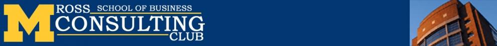 Consulting Club | Michigan Ross School of Business